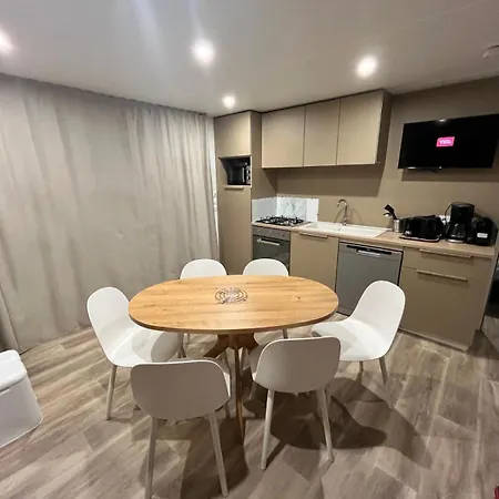 캠프장 Mobil-home Ultimate 3ch 6 Pers Les Dunes A Toreilles *